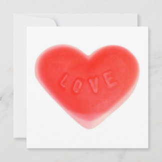 Sweet Heart invitation square