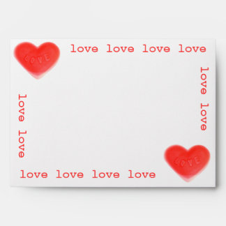 Sweet Heart 'love' envelope