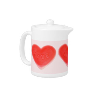Sweet Heart Pink teapot