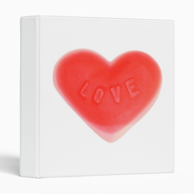 Sweet Heart ring binder (Front/Spine)