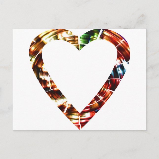 Sweet Heart V4 -  Sparkling Red Series Postcard (Front)
