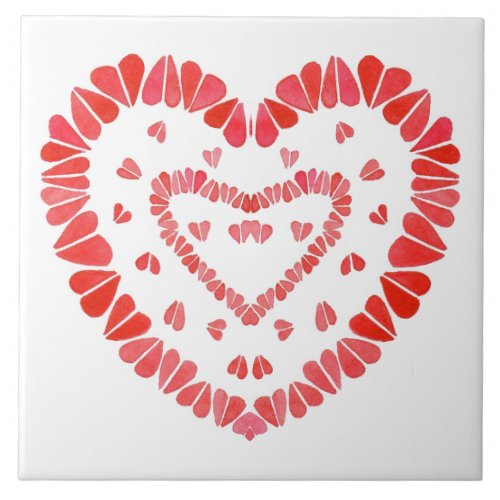 SWEET HEARTS 6X6 Ceramic Tile