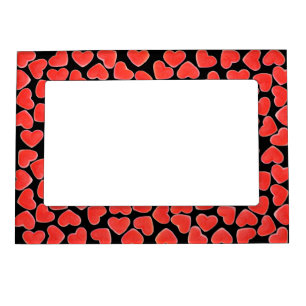 Sweet Hearts Black magnetic frame