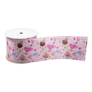 Sweet Hearts Celebrating Everywhere Satin Ribbon