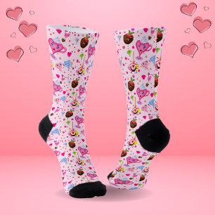 Sweet Hearts Celebrating Everywhere Socks