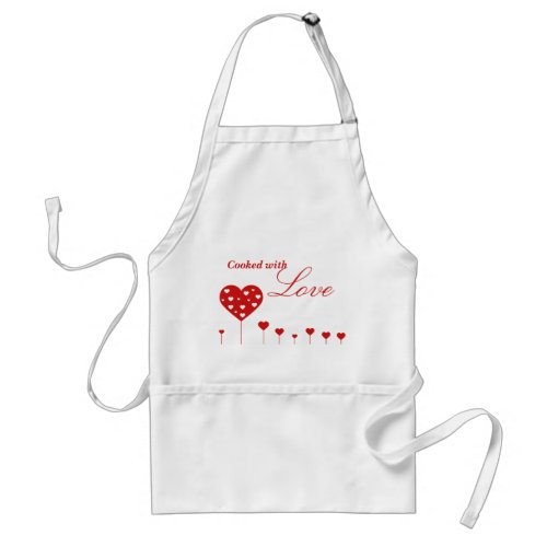 Sweet Hearts _ Cooked with Love Apron