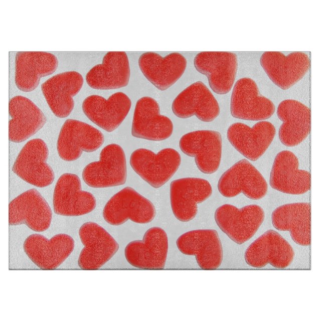 Sweet Hearts cutting board (Front)