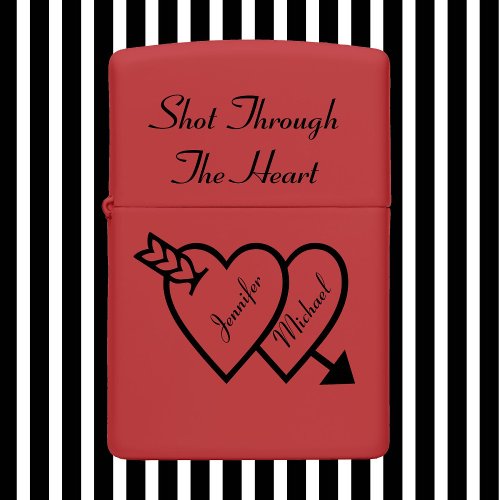 Sweet Hearts Gift for Him Valentines Day Zippo Lighter