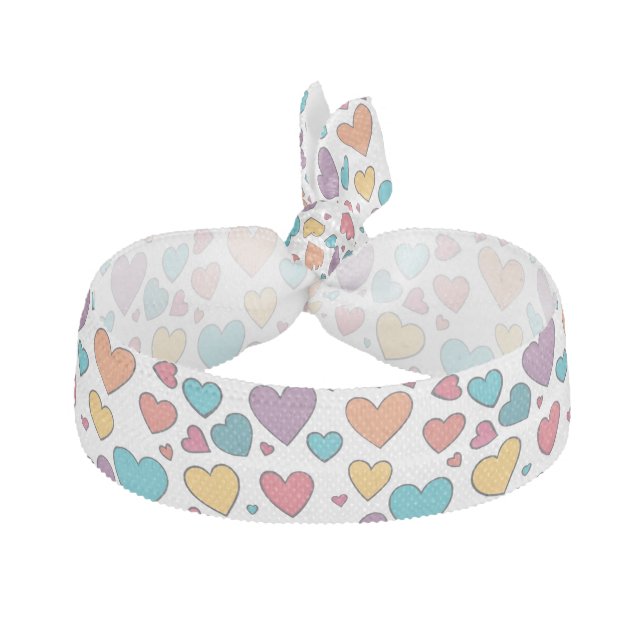 Sweet Hearts Hair Tie (Front)