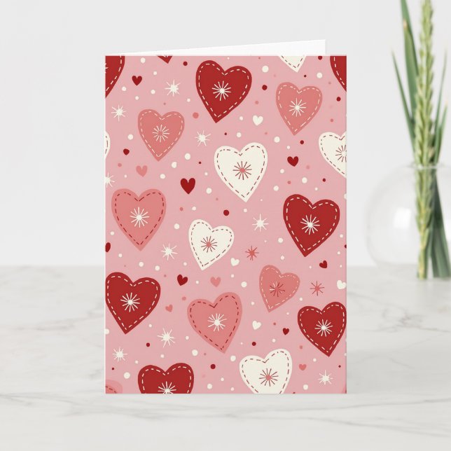 Sweet Hearts Love Card (Front)