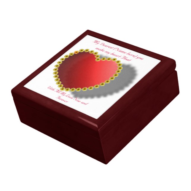 Sweet Hearts Love Gift Box (Side)