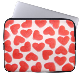 Sweet Hearts Pink laptop sleeve 13"