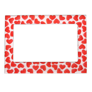 Sweet Hearts Pink magnetic frame