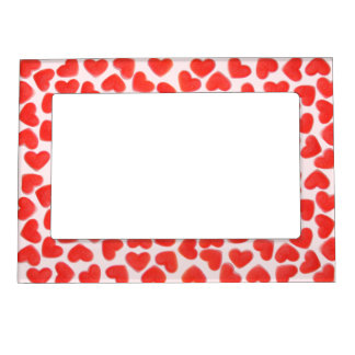 Sweet Hearts Pink magnetic frame