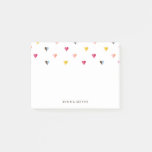 Sweet Hearts Small - Multi Colored Post-it Notes at Zazzle