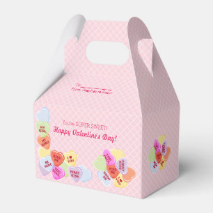 Sweet Hearts Valentines Candy Favor Boxes