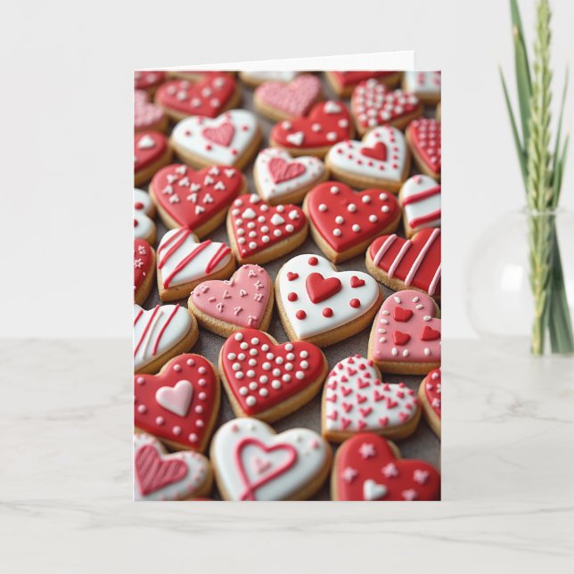 Sweet Hearts Valentines Day Card (Front)