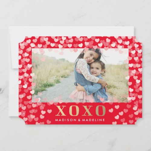 Sweet hearts  Valentines Day Photo Card