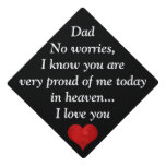 Sweet Heavenly Father Orphan Child Love Graduation Cap Topper