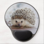 Sweet hedgehog gel mouse pad<br><div class="desc">Hedgehog photo mousepad</div>