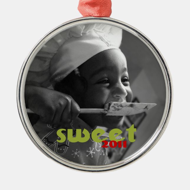 Sweet Holiday Keepsake Ornament (Front)