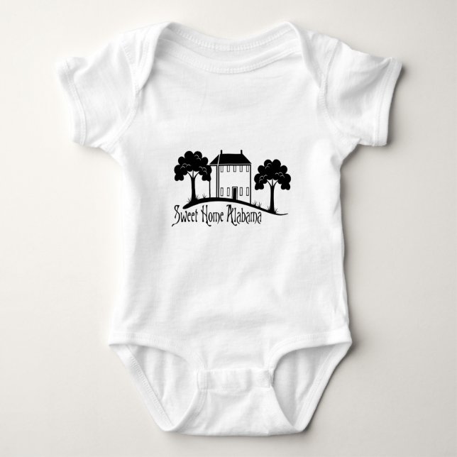 Sweet Home Alabama Baby Bodysuit (Front)
