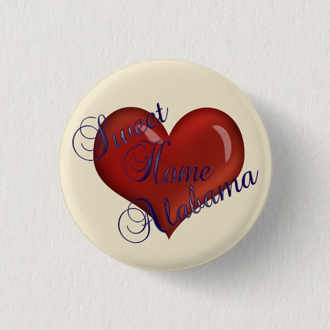 Sweet Home Alabama Button (Front)