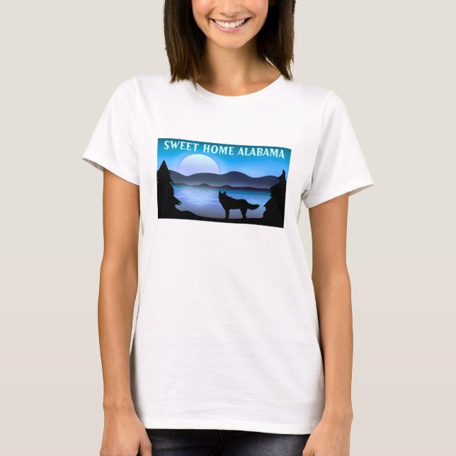Sweet Home Alabama  (light) T-Shirt (Front)