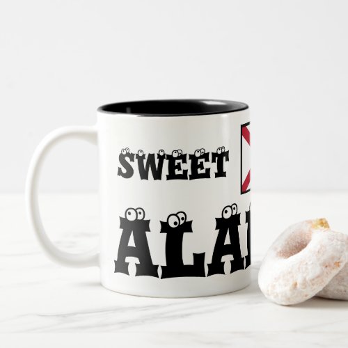 Sweet Home Alabama Two Tone Mug by Janz