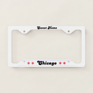 Sweet Home Chicago License Plate Frame