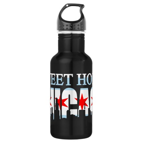 Sweet Home Chicago Water Drink Bottle