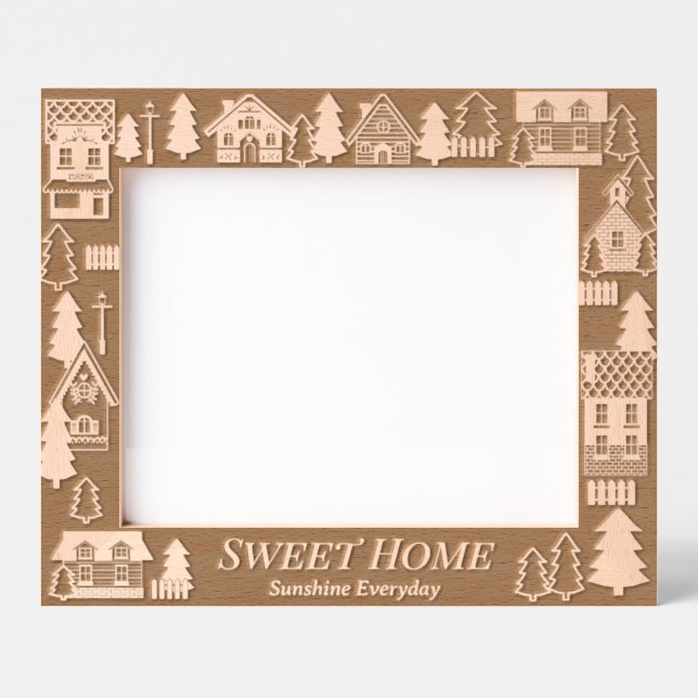 Sweet Home Engraved Frames (Front)