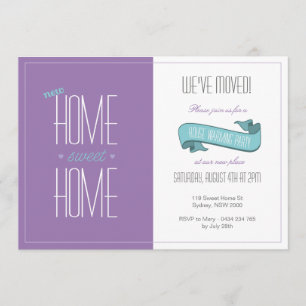 Sweet Home House Warming Party Invitation