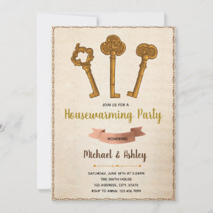 Sweet home housewarming invitation