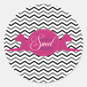 Sweet Home Sweet Classic Round Sticker