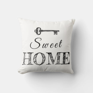 Sweet Home Throw Pillow