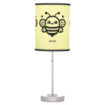 Sweet Honey Bee - Kawaii Nursery Line Art