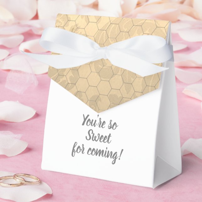 Sweet Honeycomb Wedding Favor Boxes (Wedding)