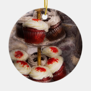 Sweet - How much is that cake in the window Ceramic Ornament