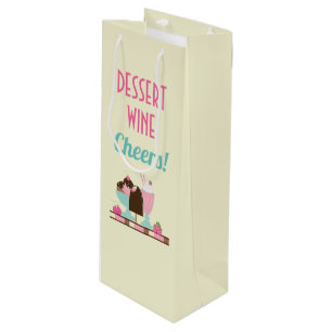Sweet Ice Cream Sundae & Strawberry Float Wine Gift Bag