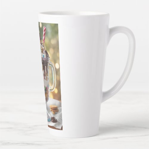 Sweet Indulgence Mug Whimsical Ice Cream Delight Latte Mug