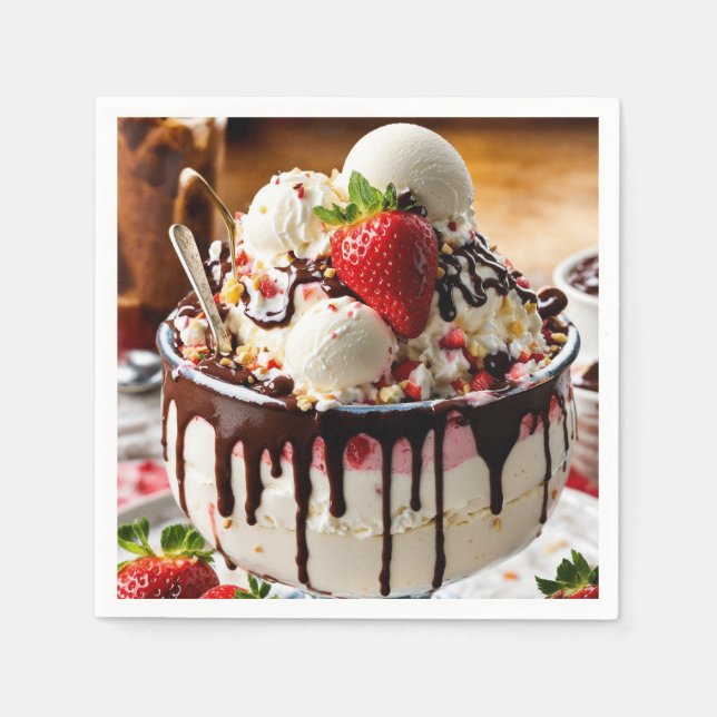 Sweet Indulgence Napkins (Front)