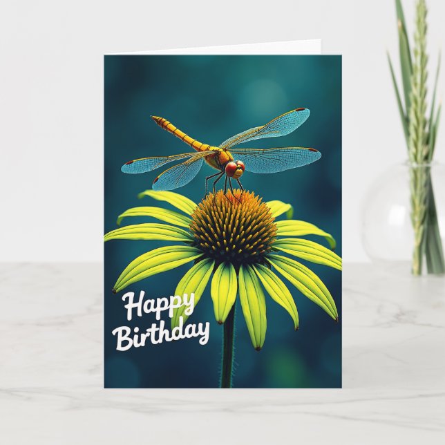 Sweet Insect Bloom Card (Front)