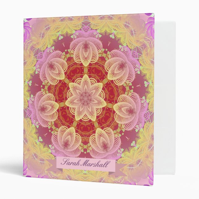 Sweet Intricacy Geometrica Binder (Front/Inside)