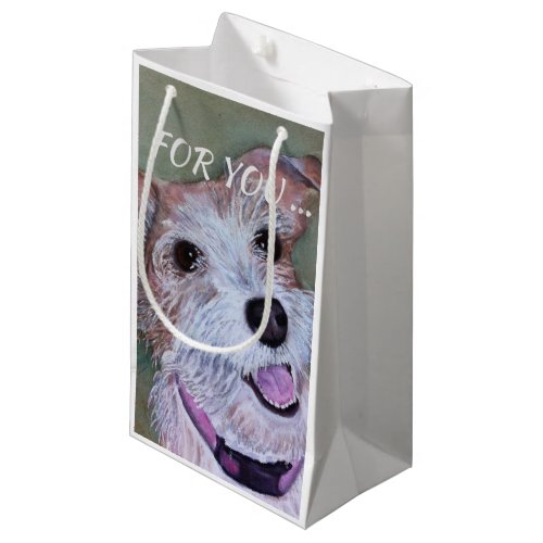 SWEET JACK RUSSELL SMALL GIFT BAG