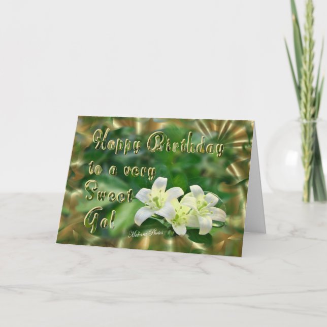 Sweet Jasmine-customize Card (Front)