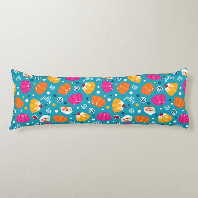Sweet Jelly Pattern Body Pillow (Front)