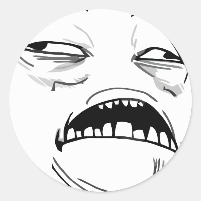 Sweet Jesus Meme - Round Stickers (Front)