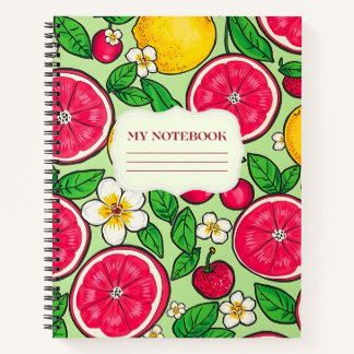 Sweet & Juicy Notebook – Colorful