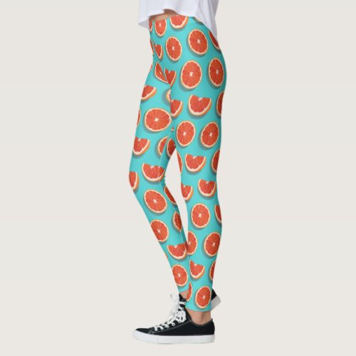 Sweet Juicy Orange Pattern Leggings